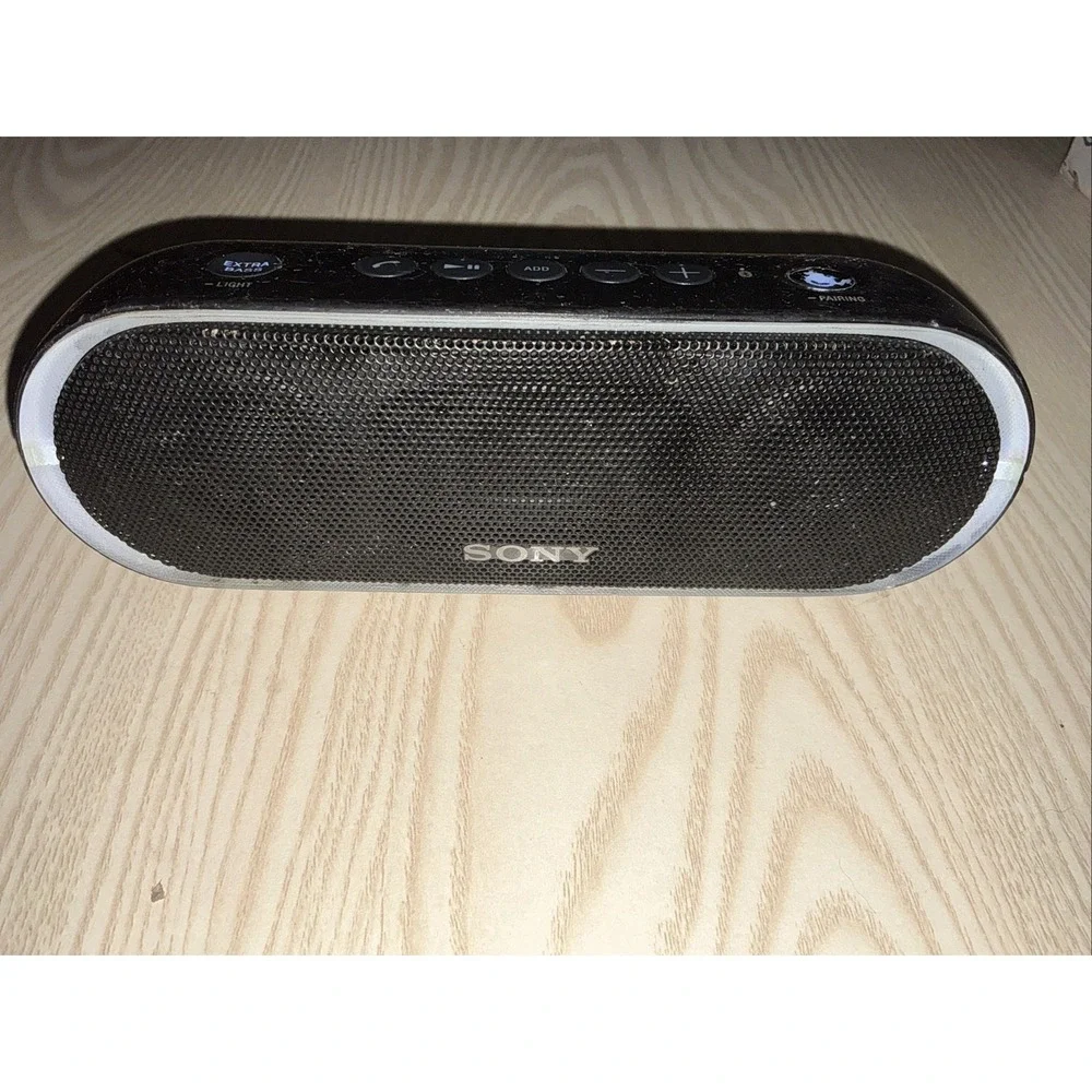 Sony SRS-XB20‎ EXTRA BASS Portable Bluetooth Speaker With Light - Black - Tested
